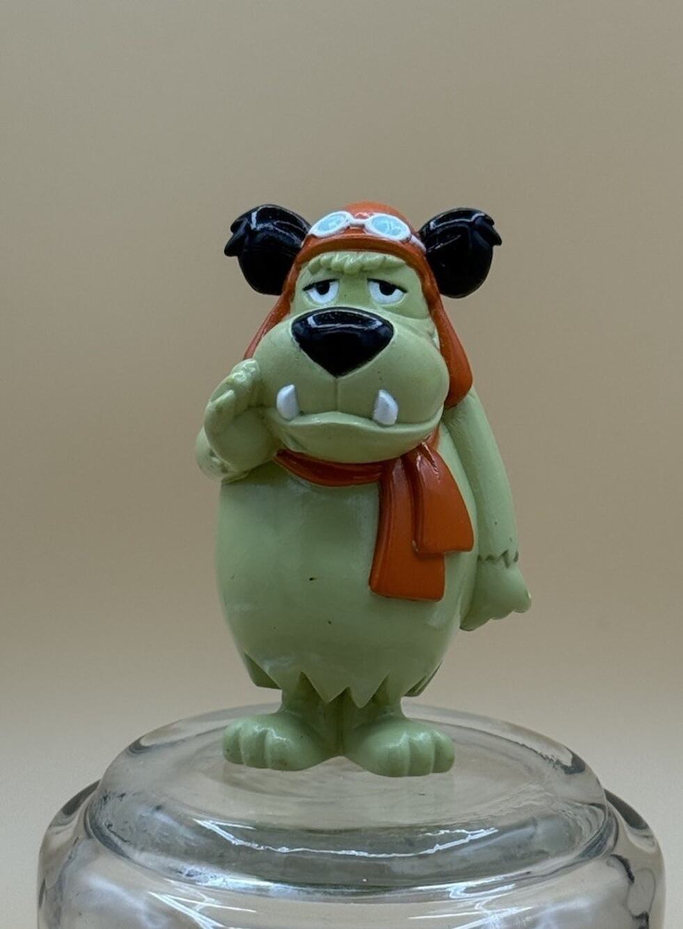 RARE 1998 Hanna Barbera Warner Bros. MUTTLEY DOG 2.5" PVC Figurine